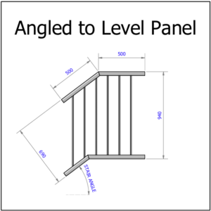 ModuBal - Stair to Level Panel - Details